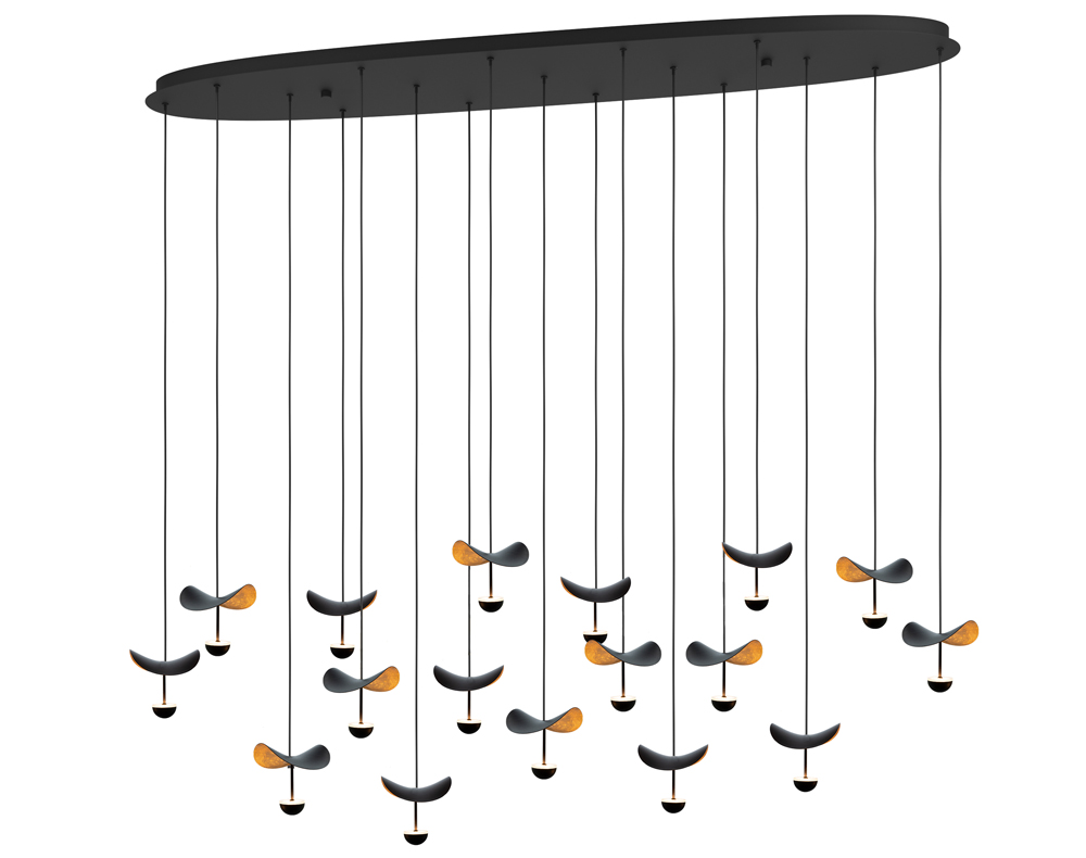 DRACO Hanglamp ovaal groot