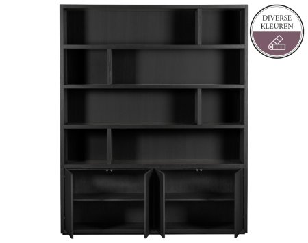 SYDNEY Kast 4 deurs zwart SYDNEY Kast 4 deurs zwart