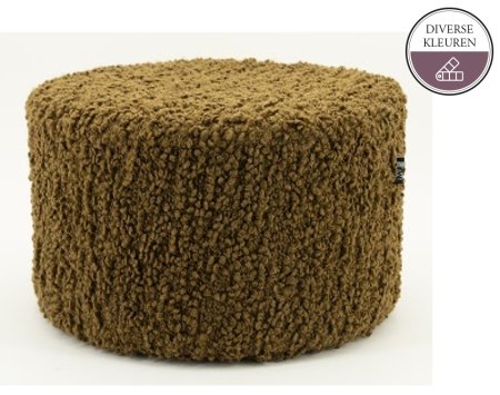 MARLY Poef groot Mustard MARLY Poef groot Mustard