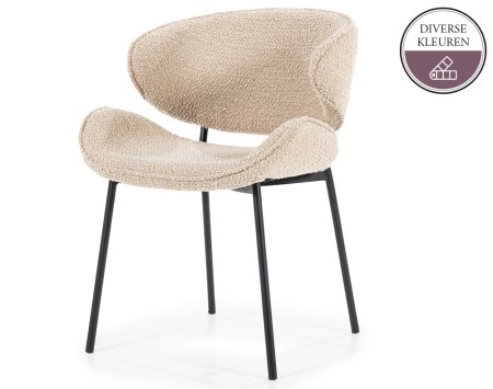 LIEVE Eetkamerstoel Zand LIEVE Eetkamerstoel Zand
