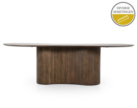 LOLA Eettafel organisch 250 cm LOLA Eettafel organisch 250 cm