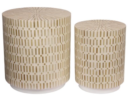 DEMIS Bijzettafelset van 2 DEMIS Bijzettafelset van 2