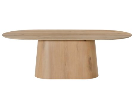 MILAAN Eetkamertafel 230 cm Naturel