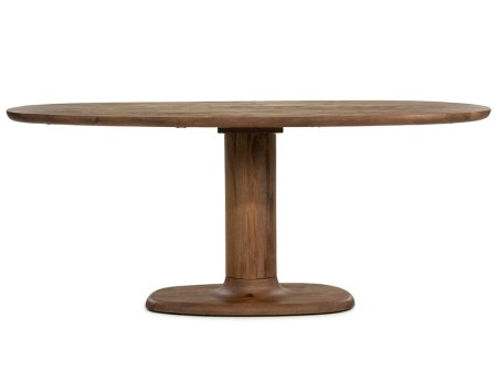 ROOF Eettafel 180x110 cm licht bruin ROOF Eettafel 180x110 cm licht bruin