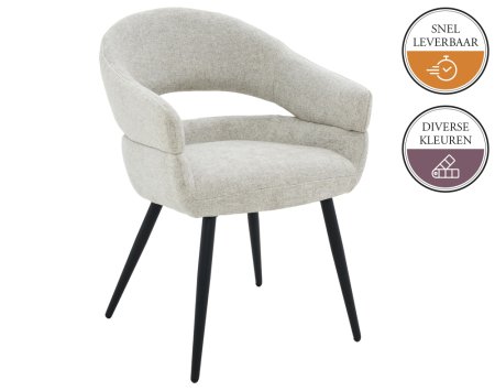 PAULA Eetkamerstoel Toffee PAULA Eetkamerstoel Toffee