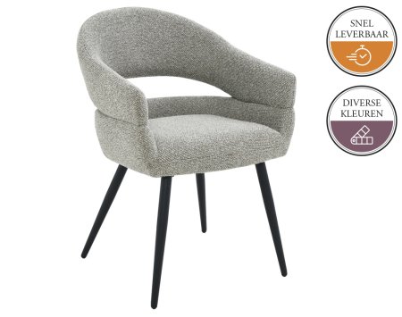 PAULA Eetkamerstoel Taupe PAULA Eetkamerstoel Taupe