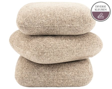 PILLOWSCAPE Poef Taupe PILLOWSCAPE Poef Taupe