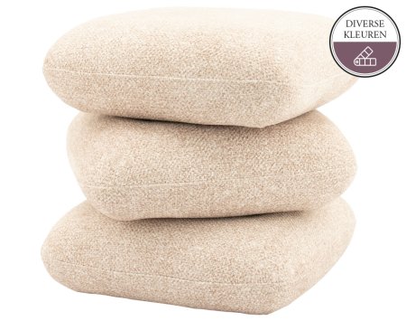 PILLOWSCAPE Poef Beige PILLOWSCAPE Poef Beige