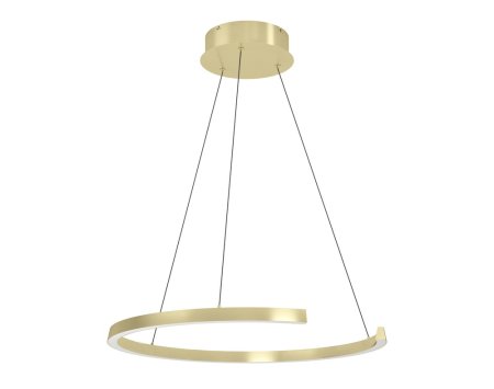 LIVORNO Hanglamp Ø80 goud up&down 1 open cirkelvorm LIVORNO Hanglamp Ø80 goud up&down 1 open cirkelvorm