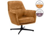 SORENA Draaifauteuil Adore, cognac SORENA Draaifauteuil Adore, cognac
