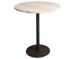 GIANA Bistrotafel rond wit