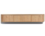 MILAAN TV-Meubel Zwevend 220 cm Naturel MILAAN TV-Meubel Zwevend 220 cm Naturel
