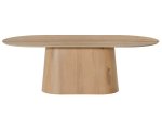 MILAAN Eetkamertafel 200 cm Naturel