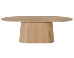 MILAAN Eetkamertafel 230 cm Naturel