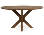 BEAU Eettafel 150x150 cm Licht Bruin BEAU Eettafel 150x150 cm Licht Bruin