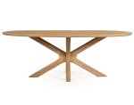 BEAU Eettafel 210x110 cm Naturel BEAU Eettafel 210x110 cm Naturel