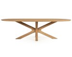 BEAU Eettafel 260x110 cm Naturel BEAU Eettafel 260x110 cm Naturel