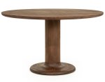 ROOF Eettafel Ø 130 cm licht bruin ROOF Eettafel Ø 130 cm licht bruin