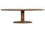 ROOF Eettafel 240x110 cm licht bruin ROOF Eettafel 240x110 cm licht bruin