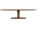 ROOF Eettafel 300x110 cm licht bruin