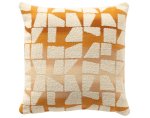 BELLINI PEACH Sierkussen Rio Golden Ochre 45x45 cm