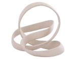 DAVINA Ornament knoop groot Beige
